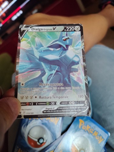 Carta pokemon dialga - carta,