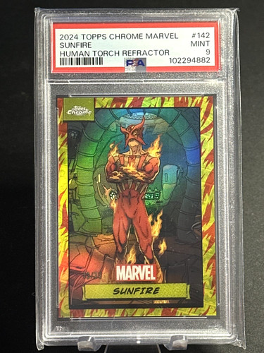 2024 topps chrome marvel - chrome,