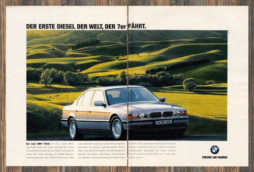 Bmw 725tds pubblicità - 725tds,