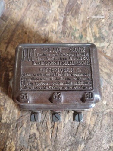 Regolatore tensione fiat tipo - fiat,