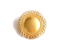 Vintage spilla con - spilla, anello