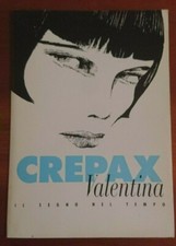 GUIDO CREPAX " VALENTINA. IL SEGNO NEL TEMPO " CARTELLA STAMPA BLUE PRESS 1994