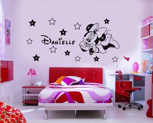 Adesivi murali disney minnie - murali,