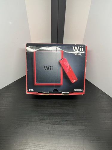 Nintendo wii mini rosso nera - nintendo,