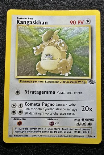 Pokemon kangaskhan rara holo - pokemon,