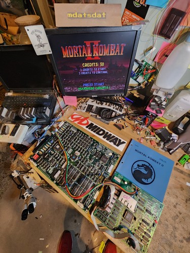 Mortal kombat pcb jamma - mortal,