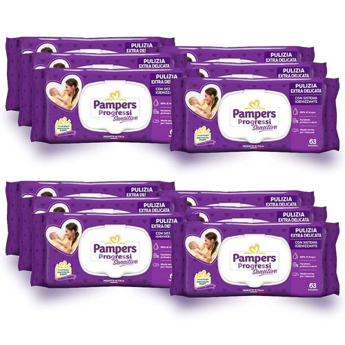 Pampers salviette sensitive - pampers,