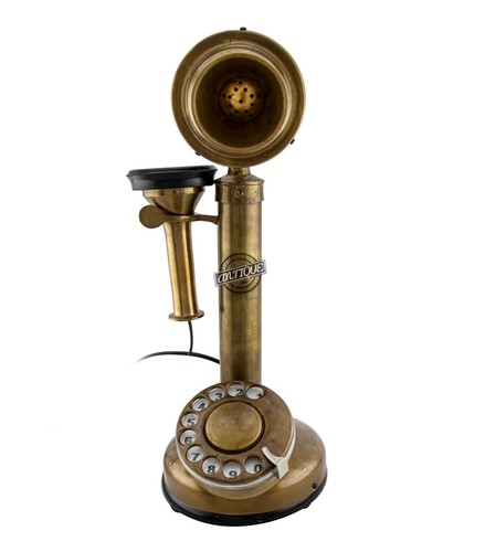 Vintage candelabro telefono - vintage,