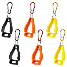 6Pz Porta Guanti Clip, Grabber