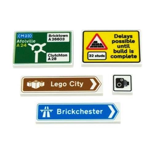 Road sign pack custom - road,