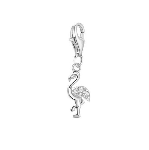 Charm ciondolo fenicottero con