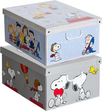 Set 2 Pezzi Scatole Armadio in