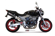 Scarico MIVV Oval Carbonio Con Coppa Carbonio per Honda Hornet 600 2003 > 2006