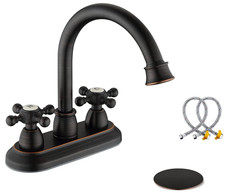 Grifo lavabo bronce aceitado