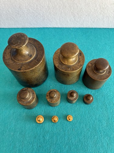 Lotto antichi pesi in - pesi,