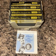 Readers Digest Elvis Presley Cassette Tapes- Greatest Hits + Inspirational