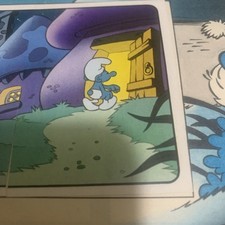 FIGURINA N.180  I PUFFI ALBUM PANINI 1983 ORIGINALE OTTIMA DA RECUPERO