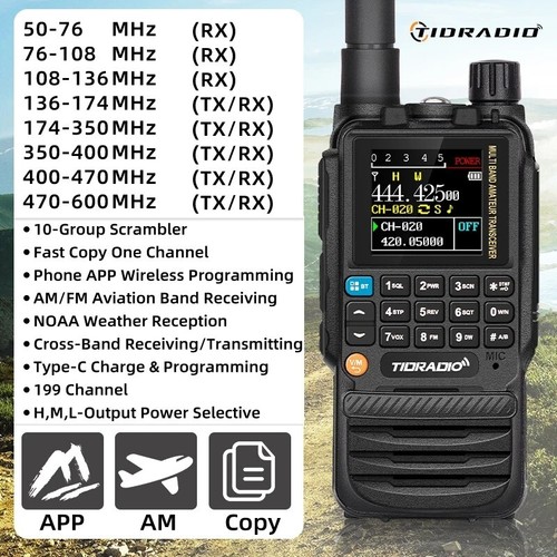 Tidradio radio walkie - tidradio,