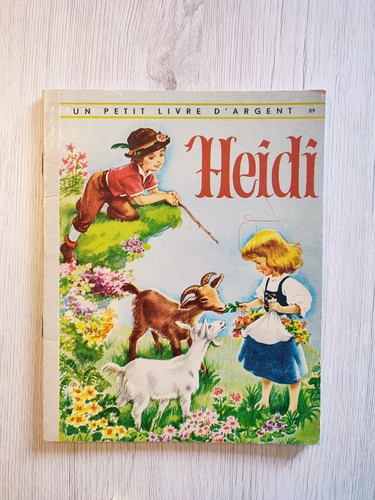 Heidi libro vintage un petit - vintage,