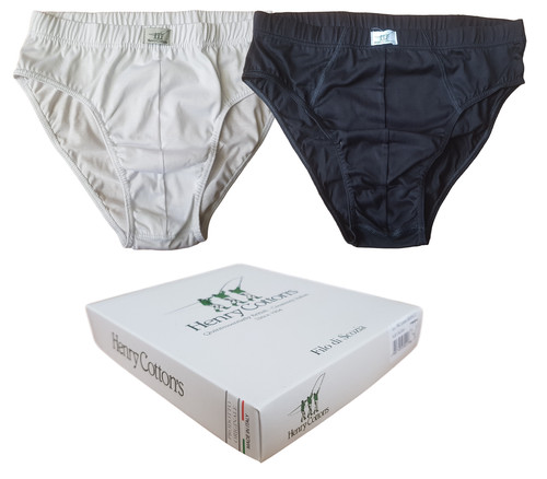 Slip uomo filo scozia - di, 100%