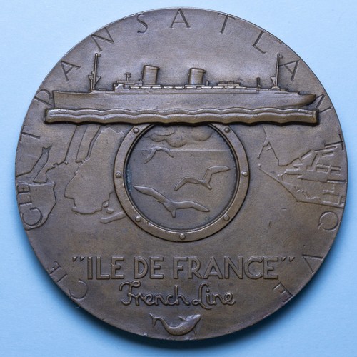Francia medaglia 1949 restauro - medaglia,