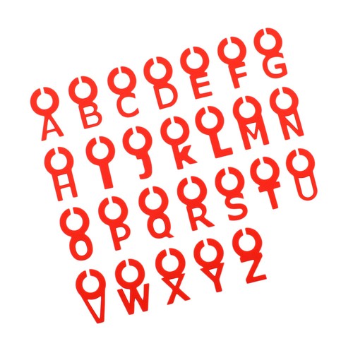 Pezzi alfabeto lettere - pezzi,
