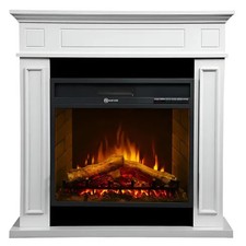 Camino Elettrico 1800W Bianco