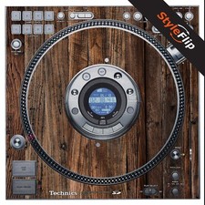 Technics SL - DZ1200 Pelli | Legno 3 | Decalcomania protettiva | StyleFlip Skins