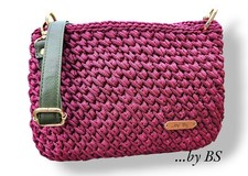 Borsa a tracolla fatta a mano