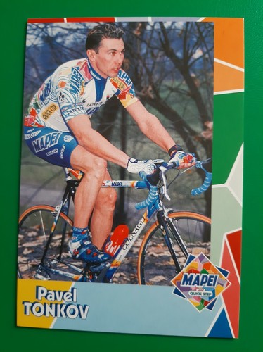 Cyclisme carte cycliste - cycliste, pavel