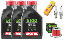 Tagliando SUZUKI GS 500 2001 2002 2003 2004 2005 2006 MOTUL 5100 FILTRO CANDELE