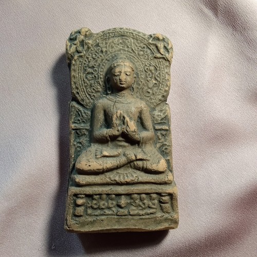 Buddha bassorilievo terracotta