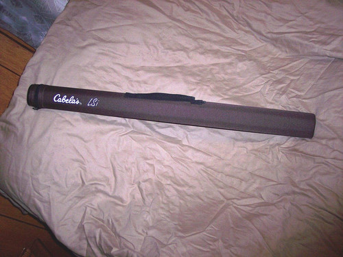 Porta canna pesca pesce fly - da,
