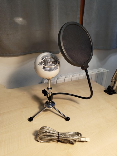 Microfono blue snowball - microfono,