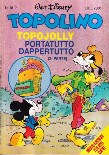 Topolino 1912 19 luglio - topolino,