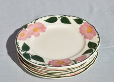 VILLEROY + BOCH, SERIE PORCELLANA WILD ROSE 6 x PIATTI DA TORTA