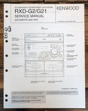 Kenwood rxd - rxd-g21, manuale