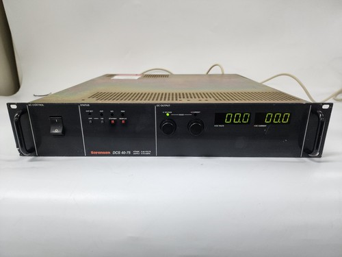 Sorensen dcs40 alimentatore - dcs40-75,