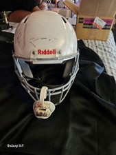 Casco calcio riddell - casco, bianco