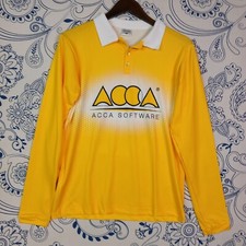 ACCA SOFTWARE PROMO SHIRT AZIENDALE WORK CLOTHING GADGET AGENCY RARE ITEM SIZE M