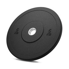 Disco Gommato per Bilanciere Olimpionico Foro 51mm Piastre Bumper 5/10/15/20 KG