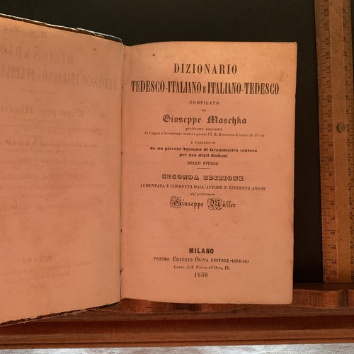 Dizionario tedesco italiano - dizionario, -italiano