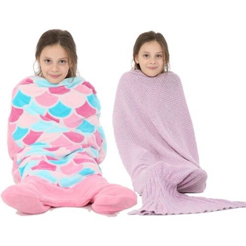 Bambini coperta sirena - sirena, coda