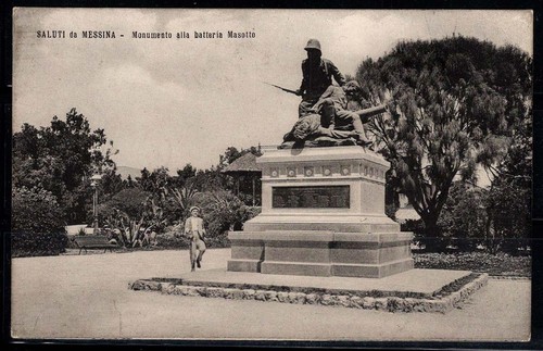 Messina 1908 cartolina 100 - messina, 100%