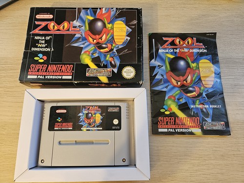 Zool snes super nintendo - nintendo, in