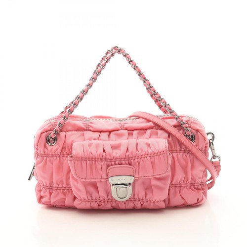 Borsa tracolla prada - a, gofre