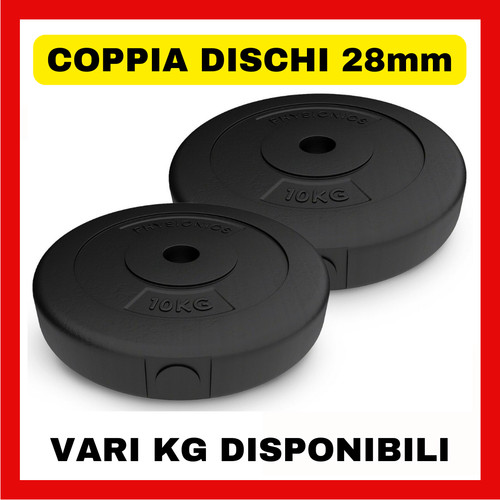 Dischi disco 28mm peso 10 - dischi,