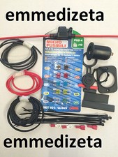 KIT PRESA ACCENDISIGARI MOTO 12V - DA ASSEMBLARE - PORTAFUSIBILE MICRO 120cm +