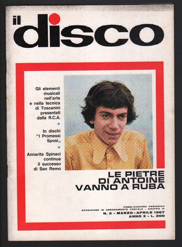 Disco 1967 antoine - 2/1967,