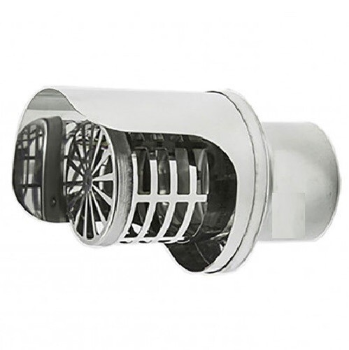 Esalatore anti pioggia acciaio - esalatore,